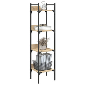 Βιβλιοθήκη 4 Επιπέδων Sonoma Δρυς 35x30x138,5 εκ. Επεξεργ. Ξύλο