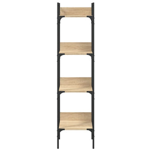 Βιβλιοθήκη 4 Επιπέδων Sonoma Δρυς 35x30x138,5 εκ. Επεξεργ. Ξύλο