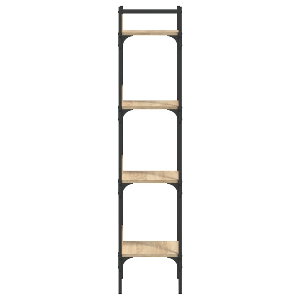 Βιβλιοθήκη 4 Επιπέδων Sonoma Δρυς 35x30x138,5 εκ. Επεξεργ. Ξύλο