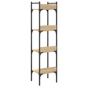 Βιβλιοθήκη 4 Επιπέδων Sonoma Δρυς 35x30x138,5 εκ. Επεξεργ. Ξύλο