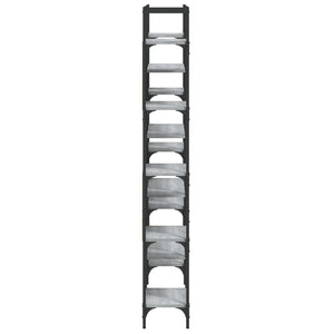 Βιβλιοθήκη Γκρι Sonoma 155,5x24x166,5 εκ. Επεξεργασμένο Ξύλο