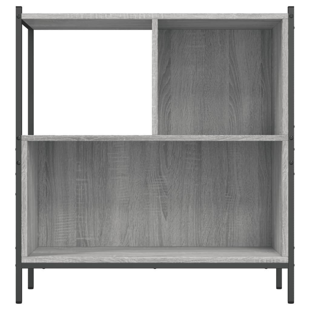 Βιβλιοθήκη Γκρι Sonoma 72 x 28 x 77,5εκ. από Επεξεργασμένο Ξύλο