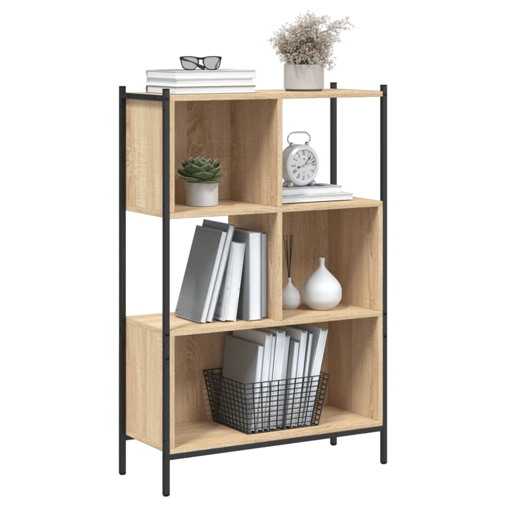 Βιβλιοθήκη Sonoma Δρυς 72 x 28 x 109 εκ. από Επεξεργασμένο Ξύλο