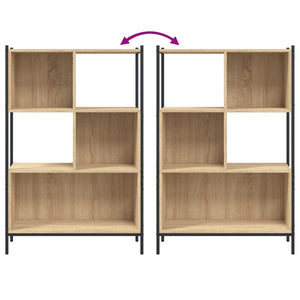 Βιβλιοθήκη Sonoma Δρυς 72 x 28 x 109 εκ. από Επεξεργασμένο Ξύλο