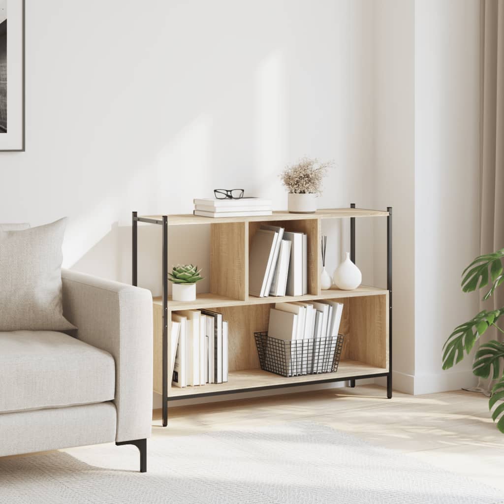 Βιβλιοθήκη Sonoma Δρυς 102x28x77,5 εκ. από Επεξεργασμένο Ξύλο - Pakobazaar