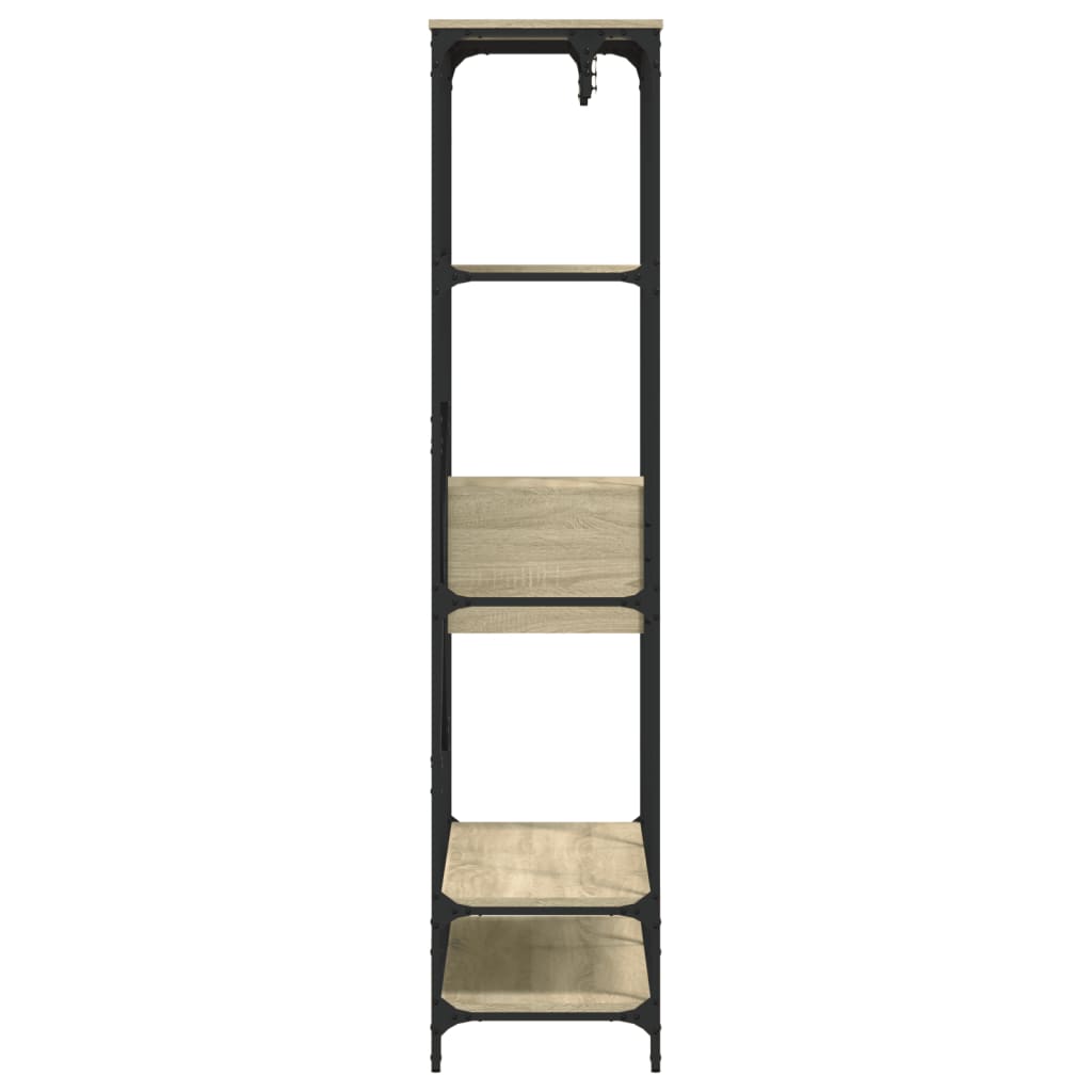 Ντουλάπα με Συρτάρια Sonoma Δρυς 100x40x180 εκ. Επεξεργ. Ξύλο