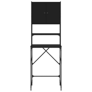 Ντουλάπι Πλυντηρίου Μαύρο 68x48,5x194 εκ.