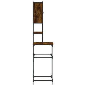 Ντουλάπι Πλυντηρίου Καπνιστή Δρυς 68x48,5x194 εκ.