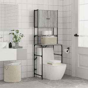 Ντουλάπι Πλυντηρίου Γκρι Sonoma 68x48,5x194 εκ.