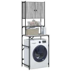 Ντουλάπι Πλυντηρίου Γκρι Sonoma 68x48,5x194 εκ.