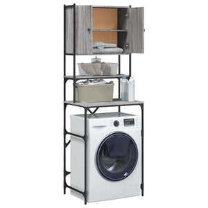 Ντουλάπι Πλυντηρίου Γκρι Sonoma 68x48,5x194 εκ.