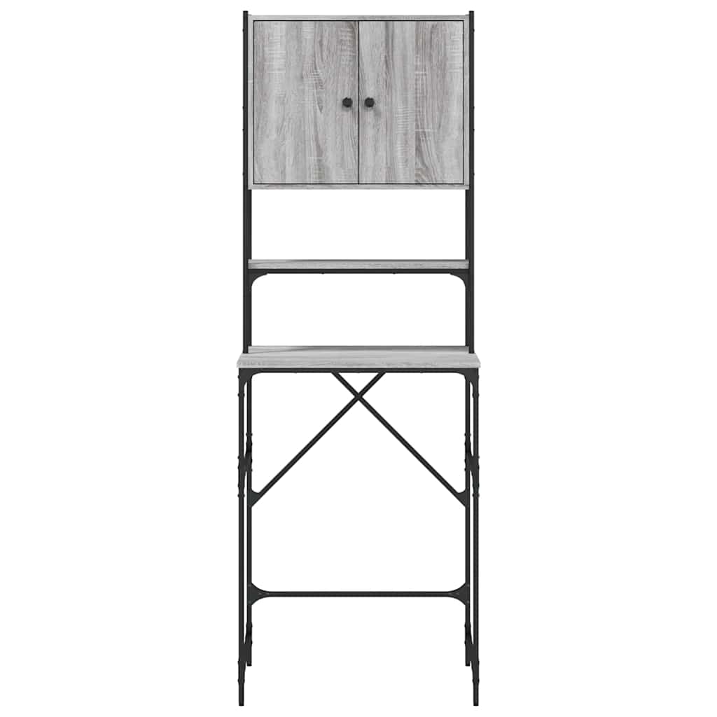 Ντουλάπι Πλυντηρίου Γκρι Sonoma 68x48,5x194 εκ.