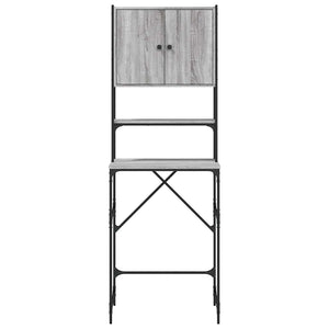 Ντουλάπι Πλυντηρίου Γκρι Sonoma 68x48,5x194 εκ.