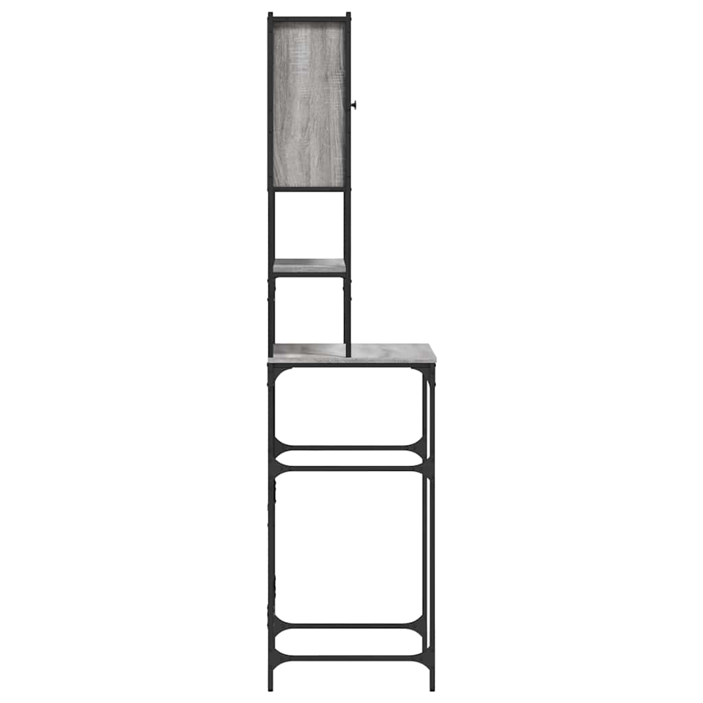 Ντουλάπι Πλυντηρίου Γκρι Sonoma 68x48,5x194 εκ.