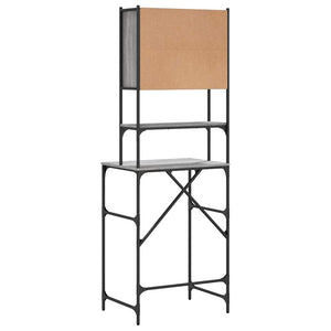 Ντουλάπι Πλυντηρίου Γκρι Sonoma 68x48,5x194 εκ.