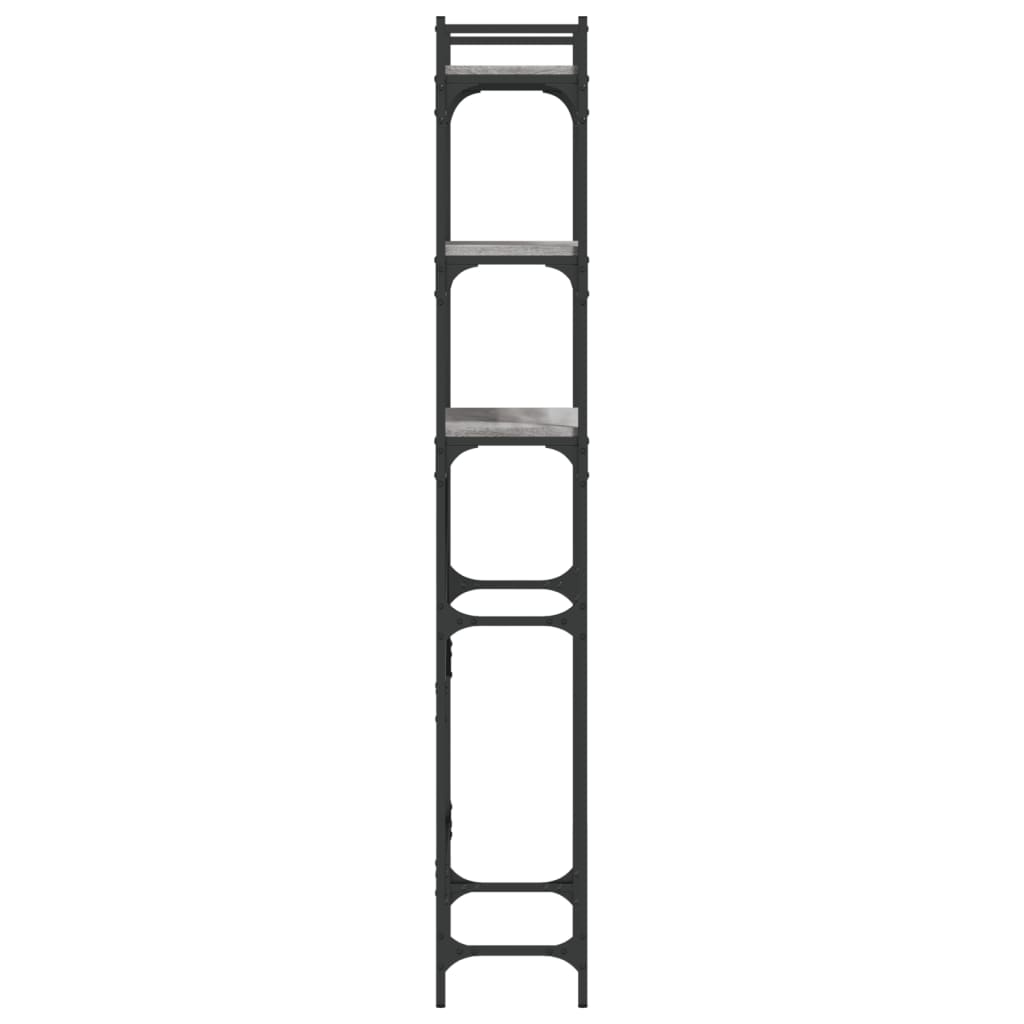 Ραφιέρα Πλυντηρίου Γκρι Sonoma 67x25x163 εκ. από Επεξεργ. Ξύλο - Pakobazaar