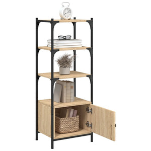 Βιβλιοθήκη 3 Επιπέδων Sonoma Δρυς 41x30x109,5 εκ. Επεξεργ. Ξύλο