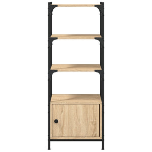 Βιβλιοθήκη 3 Επιπέδων Sonoma Δρυς 41x30x109,5 εκ. Επεξεργ. Ξύλο
