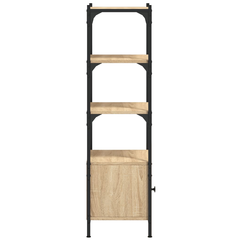 Βιβλιοθήκη 3 Επιπέδων Sonoma Δρυς 41x30x109,5 εκ. Επεξεργ. Ξύλο