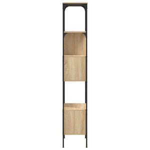 Βιβλιοθήκη 5 Επιπέδων Sonoma Δρυς 76x33x188,5 εκ. Επεξεργ. Ξύλο - Pakobazaar