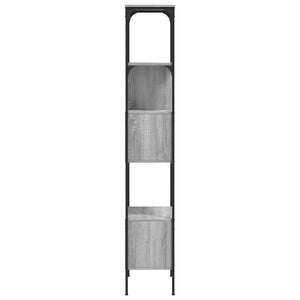 Βιβλιοθήκη 5 Επιπέδων Γκρι Sonoma 76x33x188,5 εκ. Επεξεργ. Ξύλο - Pakobazaar
