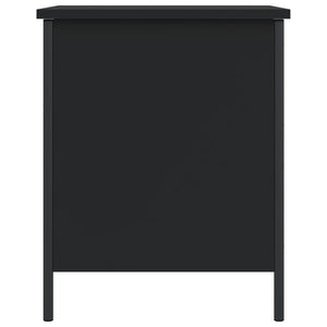 Παγκάκι Αποθήκευσης Μαύρο 40 x 42,5 x 50 εκ. από Επεξεργ. Ξύλο - Pakobazaar