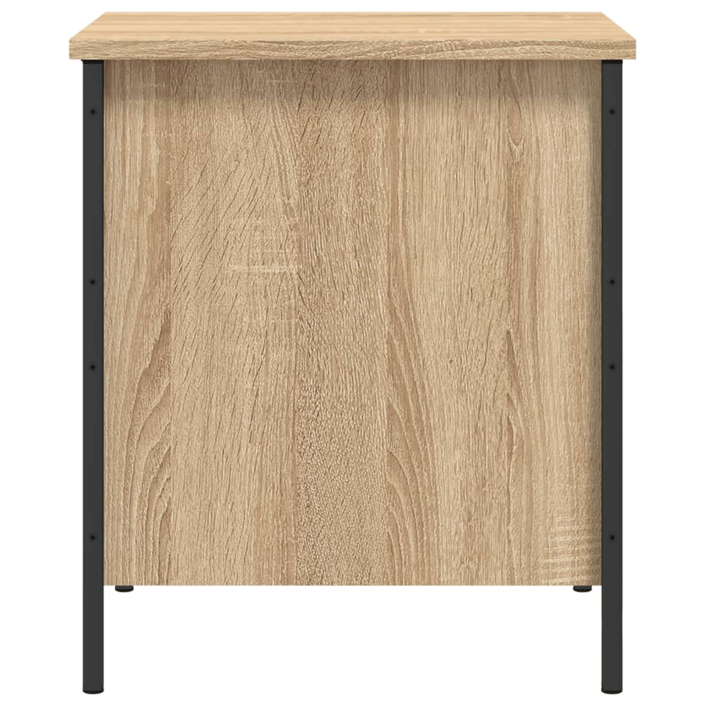 Παγκάκι Αποθήκευσης Sonoma Δρυς 40x42,5x50 εκ. Επεξεργ. Ξύλο - Pakobazaar