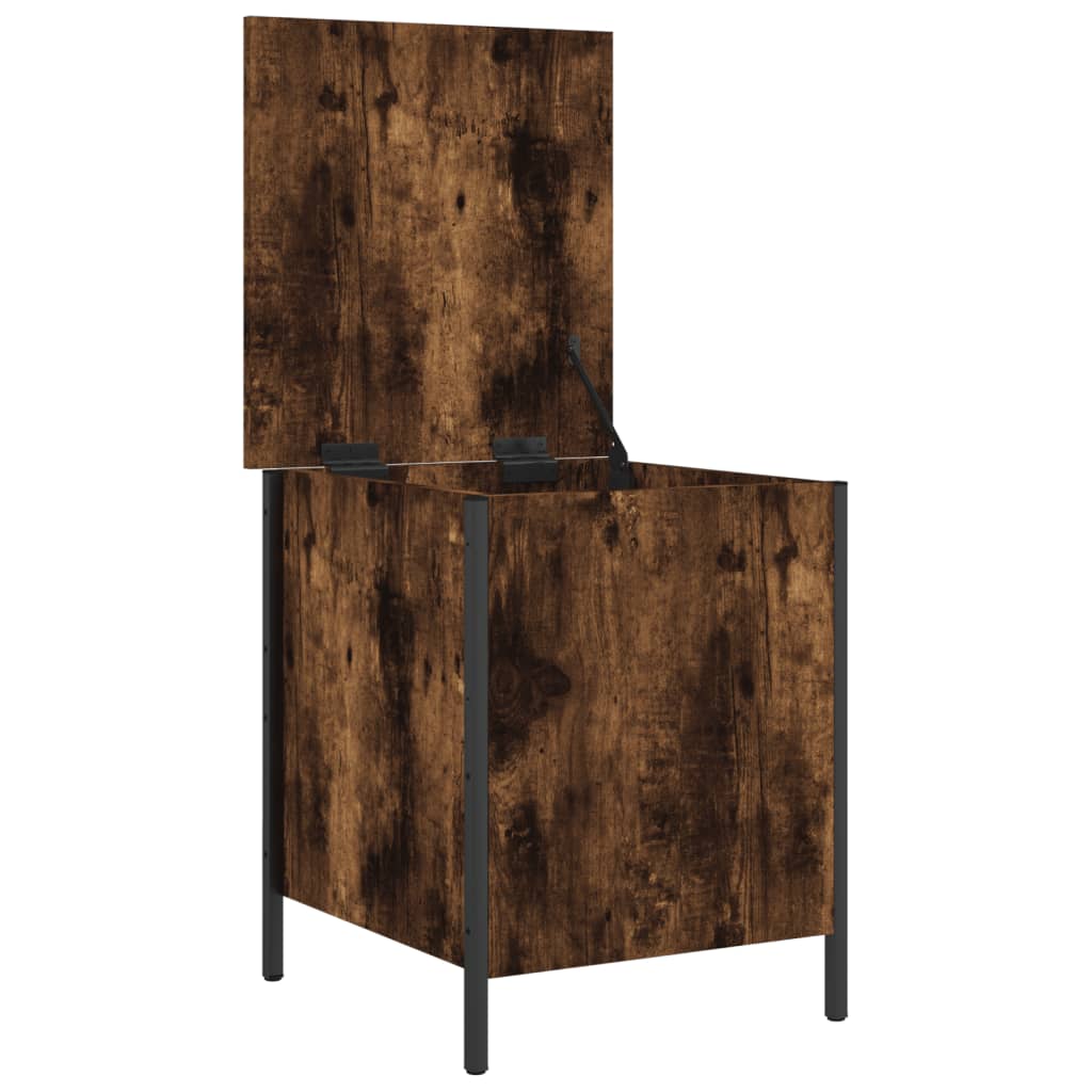 Παγκάκι Αποθήκευσης Καπνιστή Δρυς 40x42,5x50 εκ. από Επεξ. Ξύλο - Pakobazaar