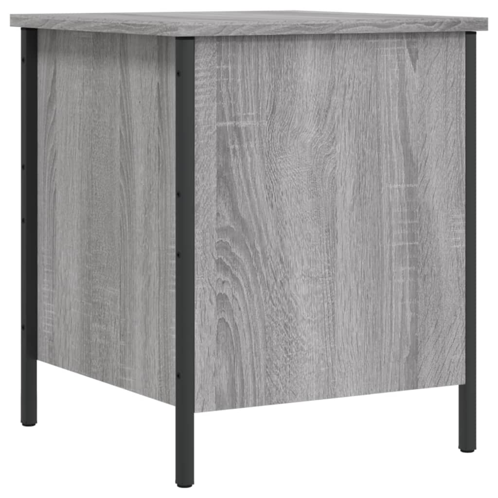 Παγκάκι Αποθήκευσης Γκρι Sonoma 40x42,5x50εκ Επεξεργασμένο Ξύλο - Pakobazaar