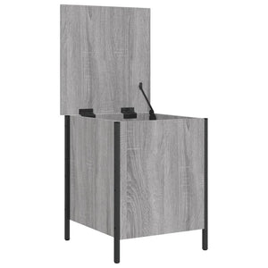 Παγκάκι Αποθήκευσης Γκρι Sonoma 40x42,5x50εκ Επεξεργασμένο Ξύλο - Pakobazaar