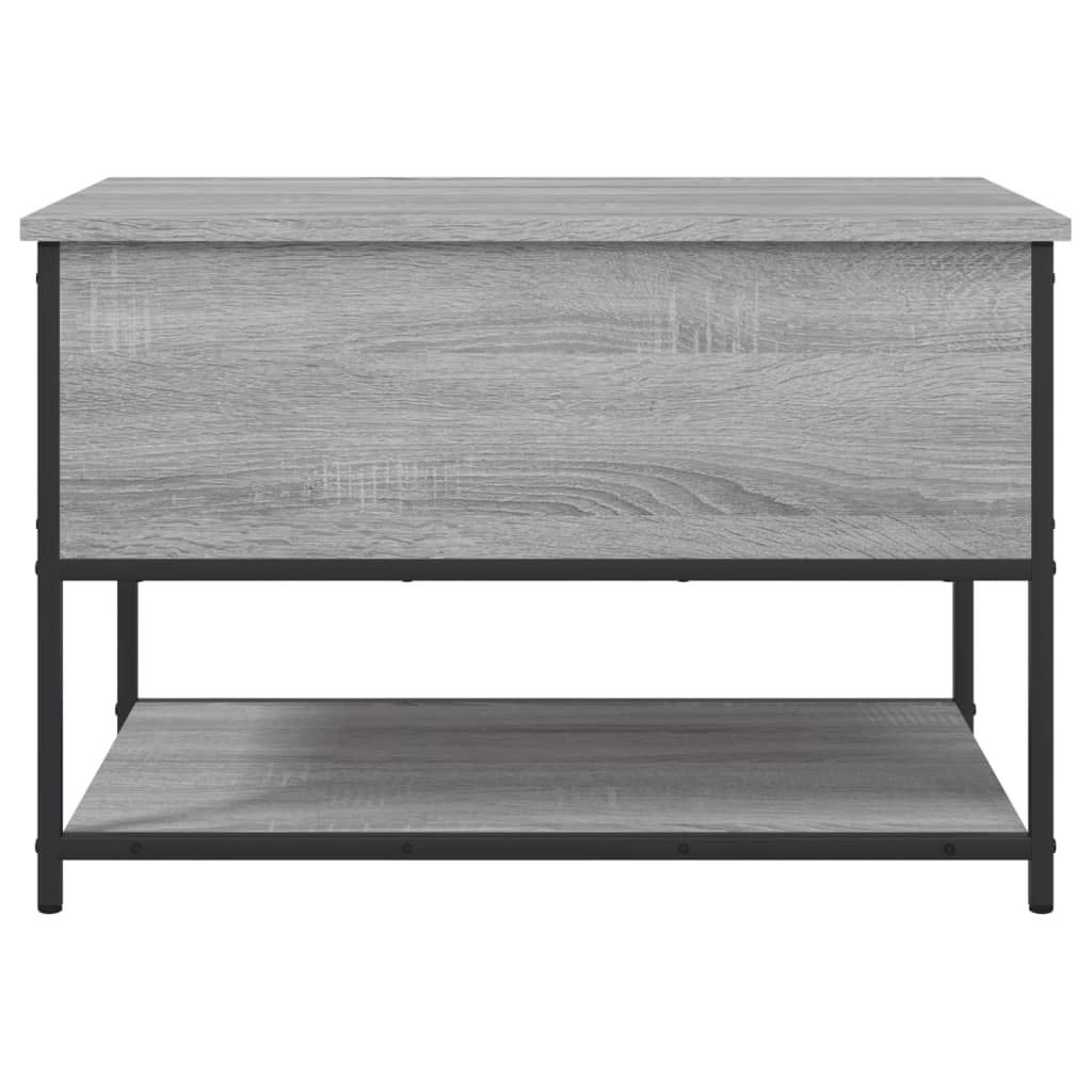 Παγκάκι Αποθήκευσης Γκρι Sonoma 70x42,5x47εκ Επεξεργασμένο Ξύλο - Pakobazaar