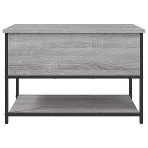 Παγκάκι Αποθήκευσης Γκρι Sonoma 70x42,5x47εκ Επεξεργασμένο Ξύλο - Pakobazaar