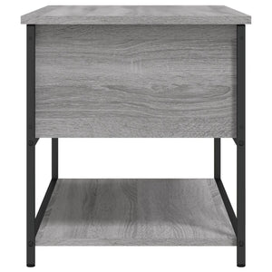 Παγκάκι Αποθήκευσης Γκρι Sonoma 70x42,5x47εκ Επεξεργασμένο Ξύλο - Pakobazaar