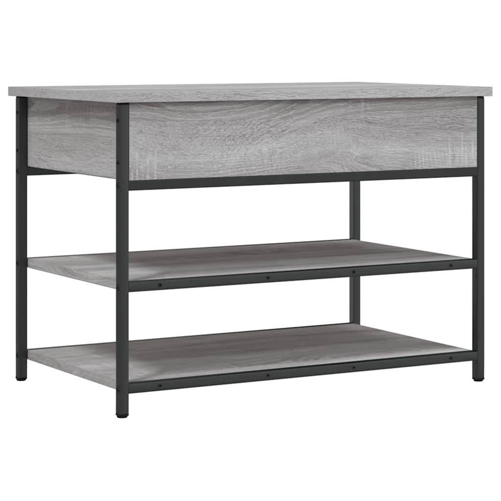 Παπουτσοθήκη Γκρι Sonoma 70x42,5x50 εκ. από Επεξεργασμένο Ξύλο - Pakobazaar