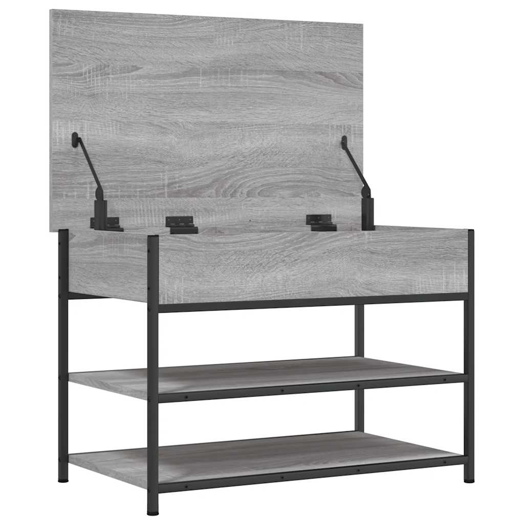 Παπουτσοθήκη Γκρι Sonoma 70x42,5x50 εκ. από Επεξεργασμένο Ξύλο - Pakobazaar