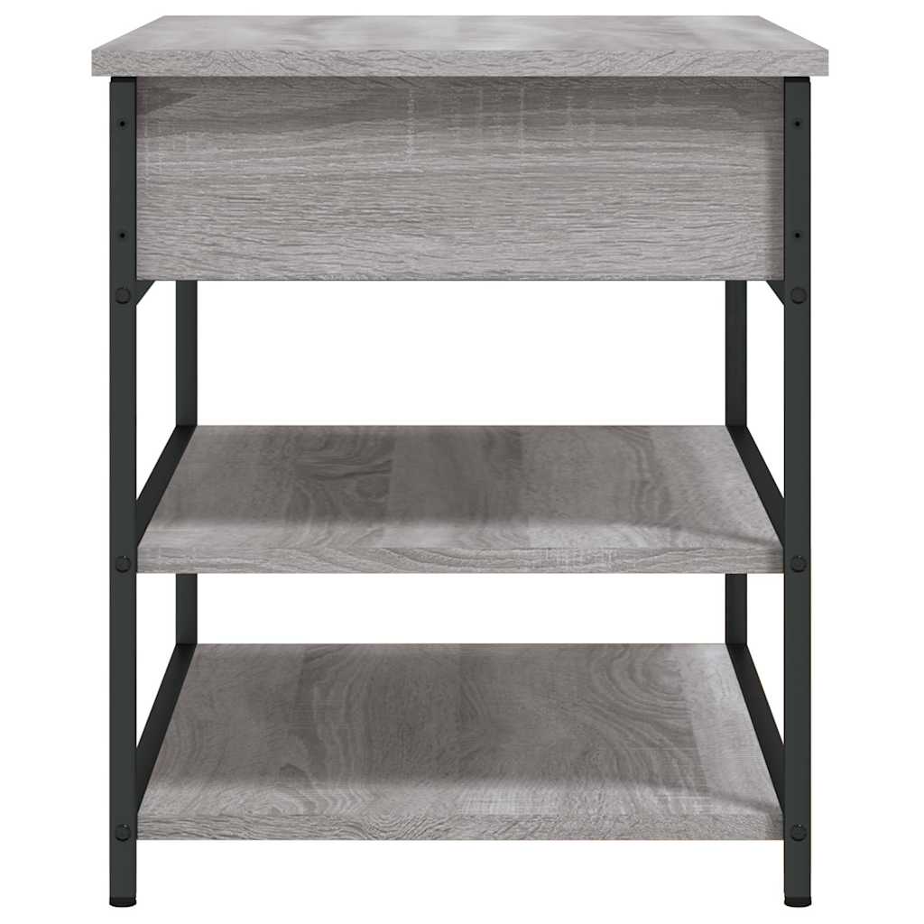 Παπουτσοθήκη Γκρι Sonoma 70x42,5x50 εκ. από Επεξεργασμένο Ξύλο - Pakobazaar