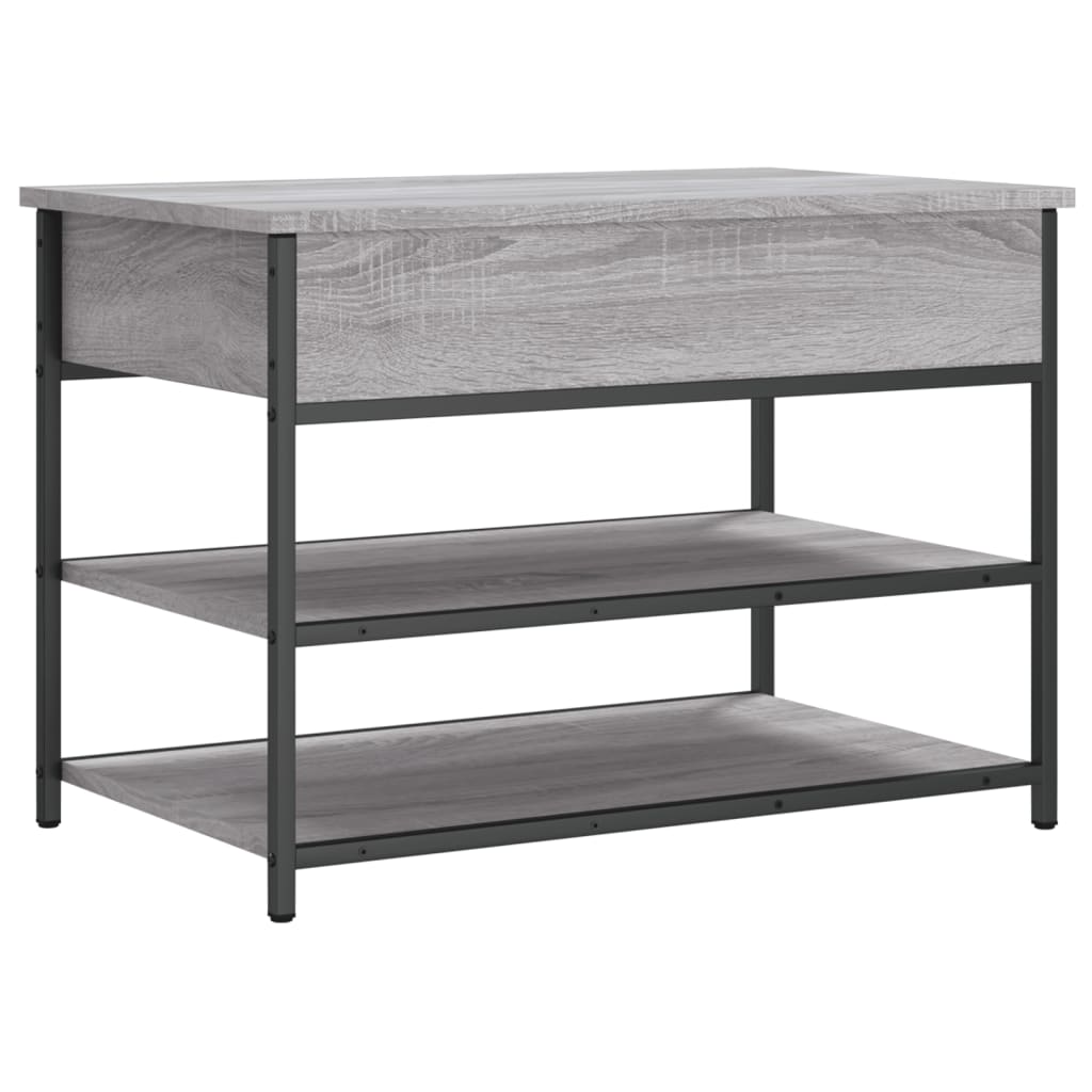 Παπουτσοθήκη Γκρι Sonoma 70x42,5x50 εκ. από Επεξεργασμένο Ξύλο - Pakobazaar