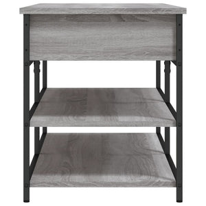 Παπουτσοθήκη Γκρι Sonoma 100x42,5x50 εκ. από Επεξεργασμένο Ξύλο - Pakobazaar