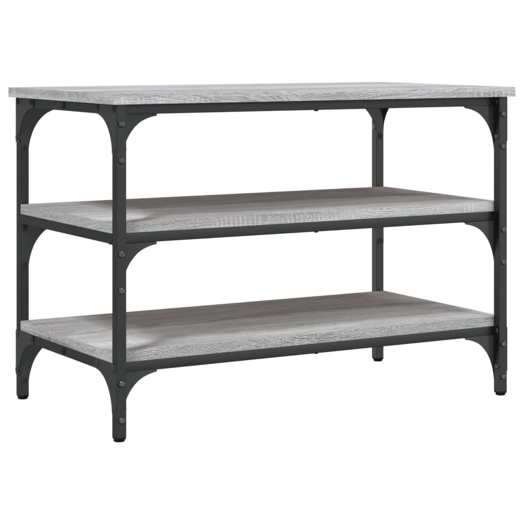 Παπουτσοθήκη Γκρι Sonoma 70x38,5x49 εκ. από Επεξεργασμένο Ξύλο - Pakobazaar