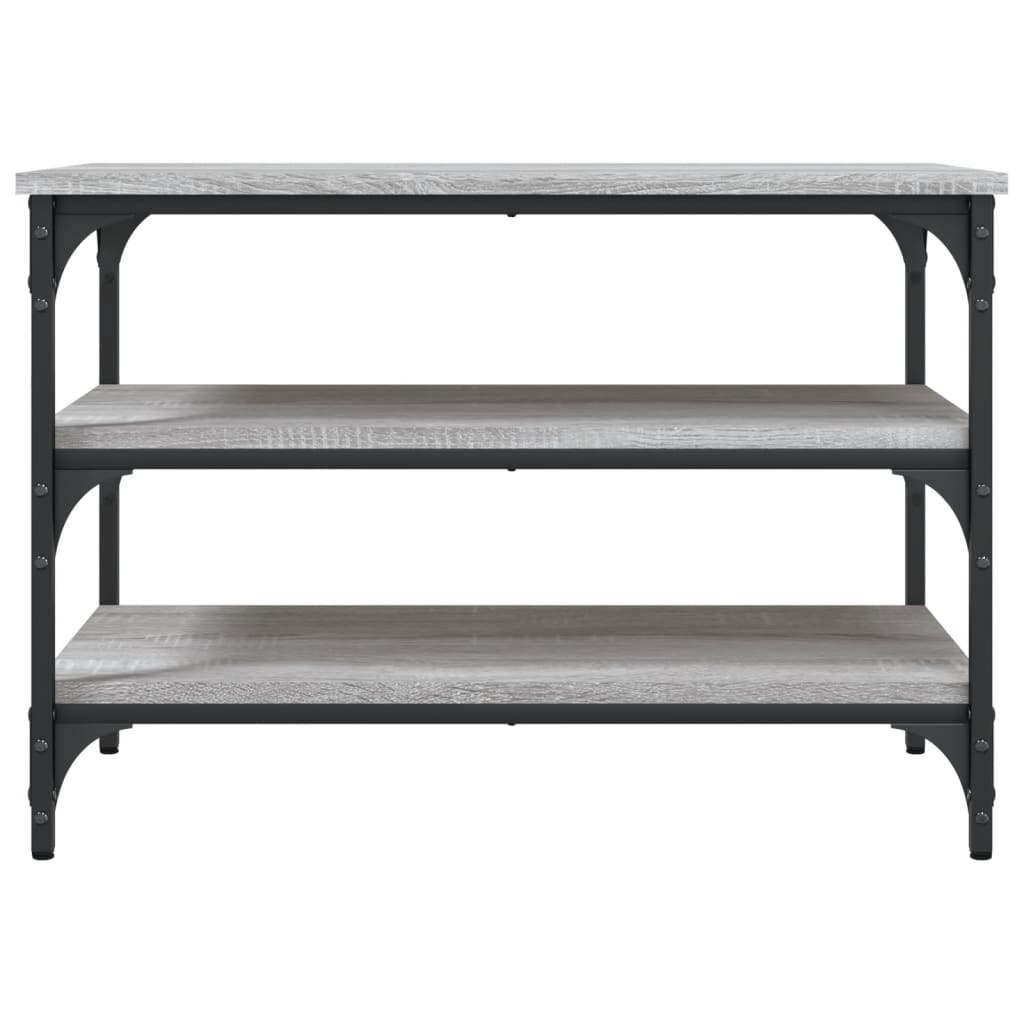 Παπουτσοθήκη Γκρι Sonoma 70x38,5x49 εκ. από Επεξεργασμένο Ξύλο - Pakobazaar