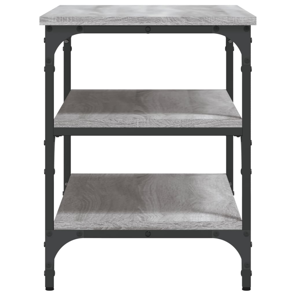 Παπουτσοθήκη Γκρι Sonoma 70x38,5x49 εκ. από Επεξεργασμένο Ξύλο - Pakobazaar