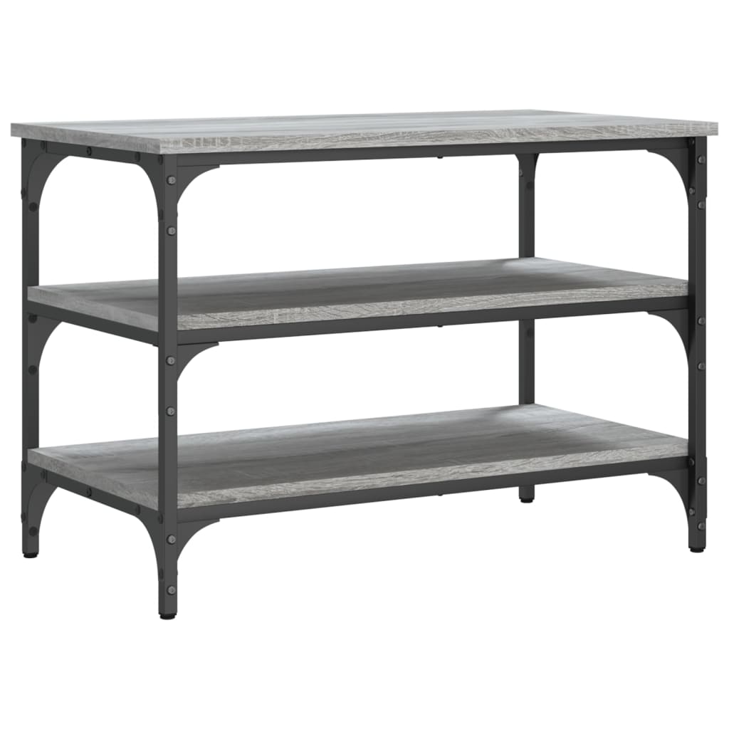 Παπουτσοθήκη Γκρι Sonoma 70x38,5x49 εκ. από Επεξεργασμένο Ξύλο - Pakobazaar