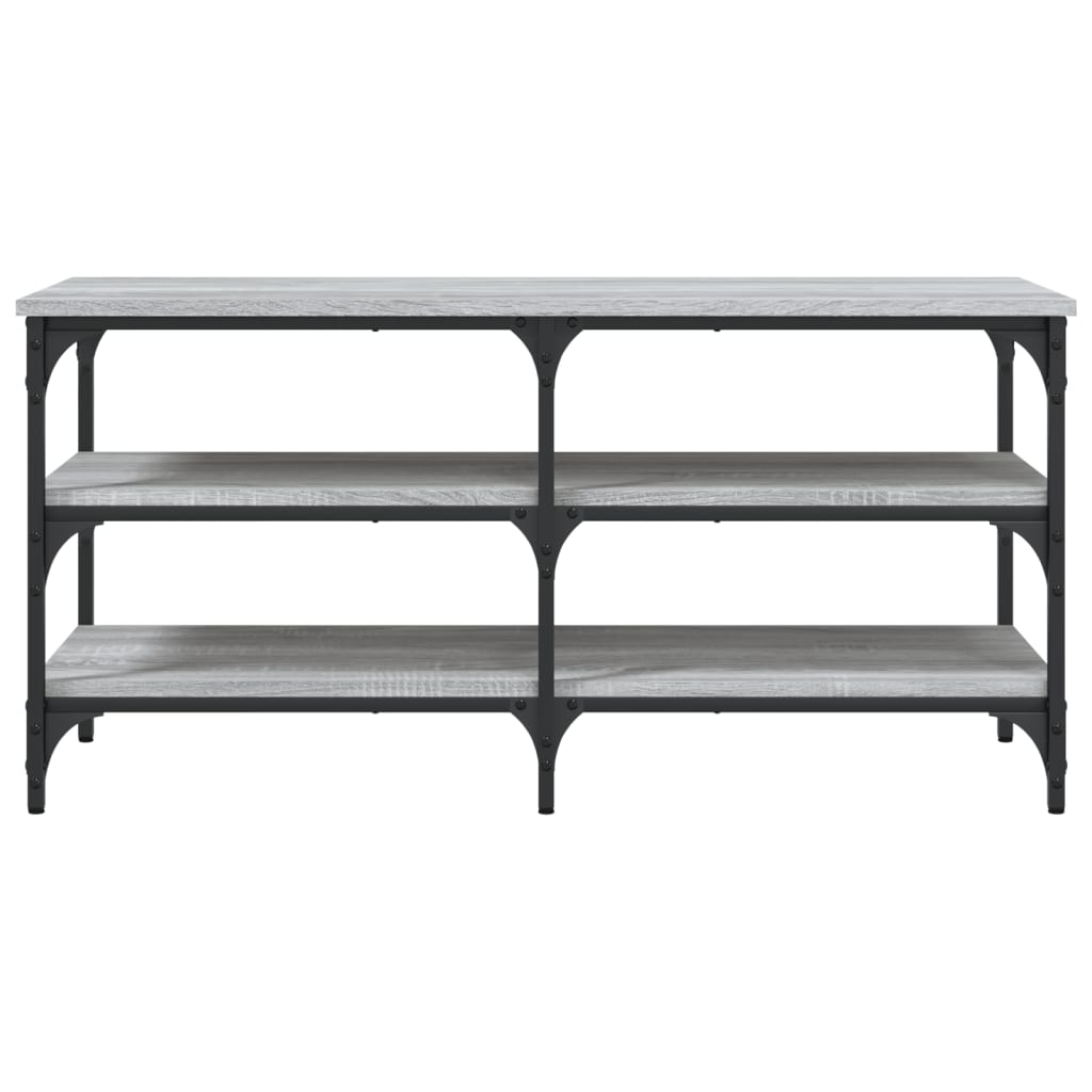 Παπουτσοθήκη Γκρι Sonoma 100x38,5x49 εκ. από Επεξεργασμένο Ξύλο - Pakobazaar