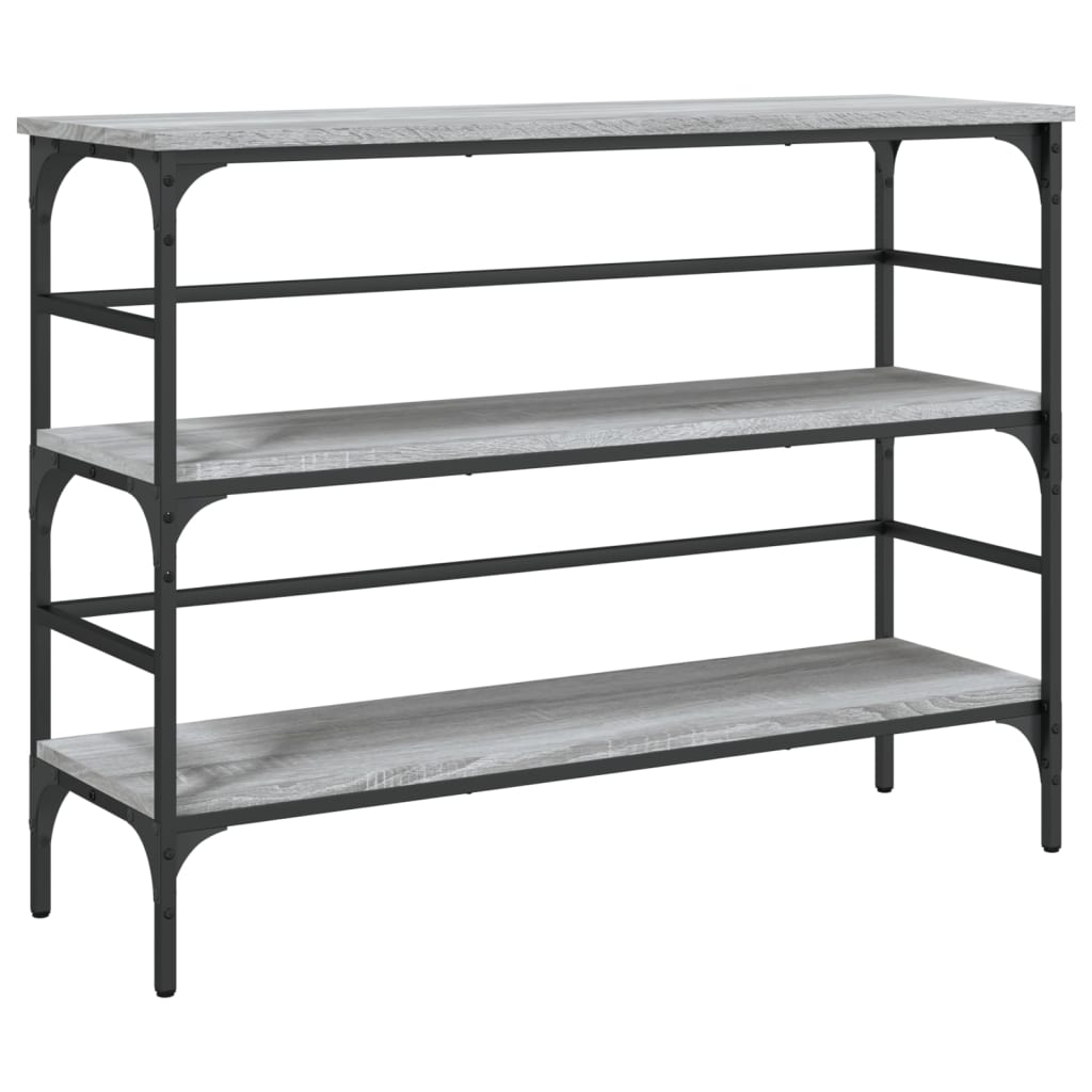 Τραπέζι Κονσόλα Γκρι Sonoma 100x32x75 εκ. Επεξεργασμένο Ξύλο