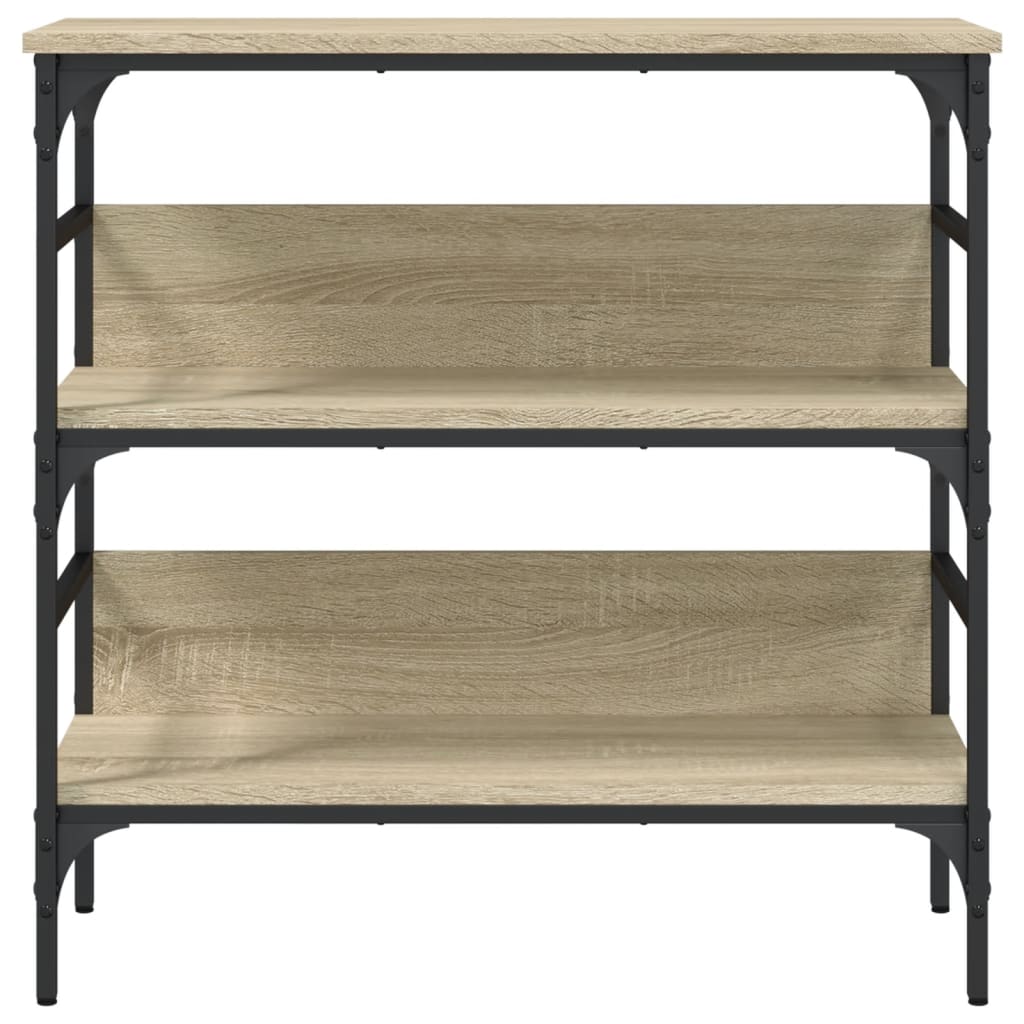 Τραπέζι Κονσόλα Sonoma Δρυς 75x32x75 εκ. Επεξεργασμένο Ξύλο