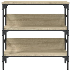 Τραπέζι Κονσόλα Sonoma Δρυς 75x32x75 εκ. Επεξεργασμένο Ξύλο