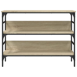 Τραπέζι Κονσόλα Sonoma Δρυς 100x32x75 εκ. Επεξεργασμένο Ξύλο