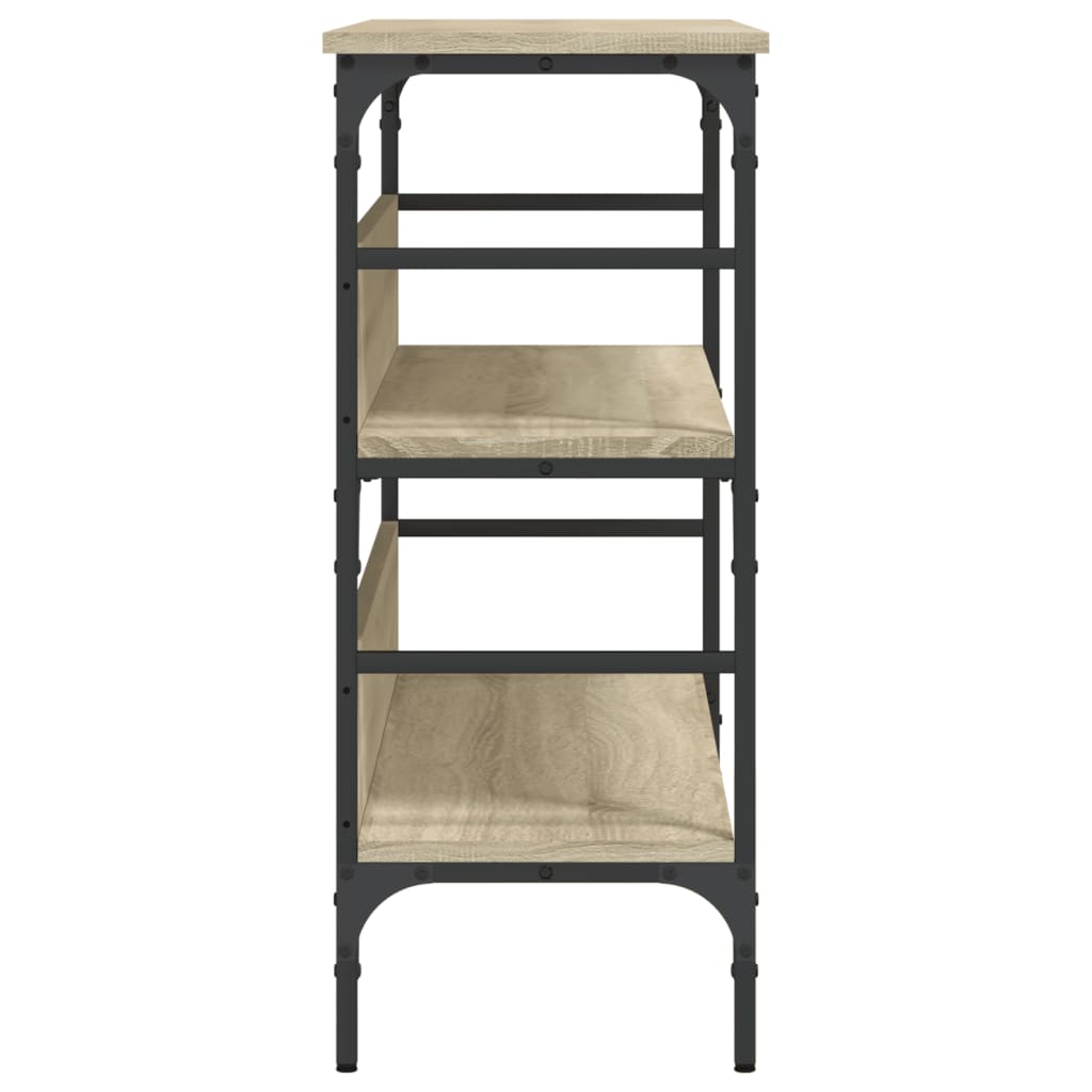 Τραπέζι Κονσόλα Sonoma Δρυς 100x32x75 εκ. Επεξεργασμένο Ξύλο - Pakobazaar