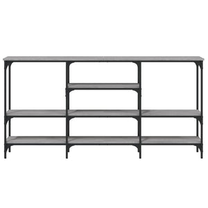 Τραπέζι Κονσόλα Γκρι Sonoma 160x29x80 εκ. Επεξεργασμένο Ξύλο - Pakobazaar