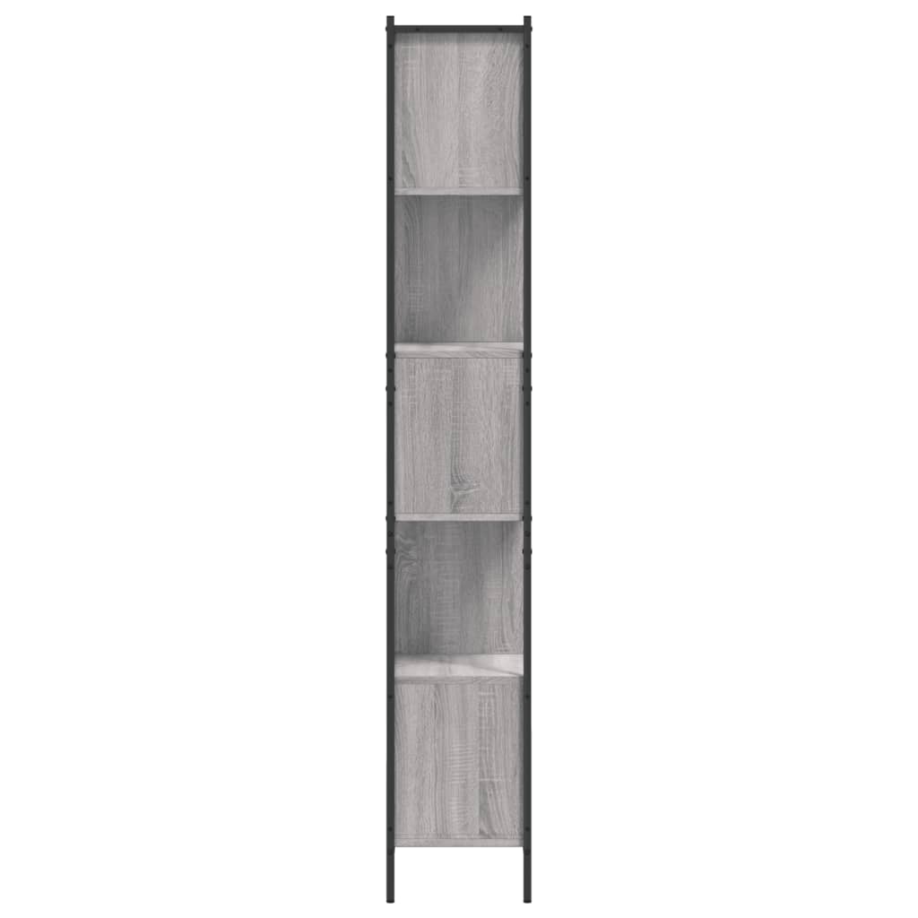 Βιβλιοθήκη Γκρι Sonoma 72 x 28 x 172 εκ. από Επεξεργασμένο Ξύλο